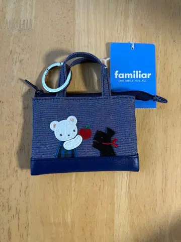 [ familiar ] 미니 데님 백