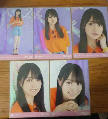 노기자카46 브로마이드 카키 하루카 10주년 기념 5종 컴프