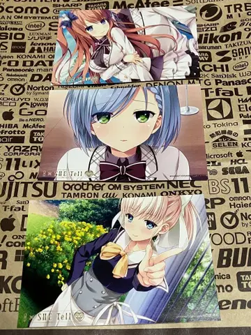 I x SHE Tell 아이시텔 엽서 3매