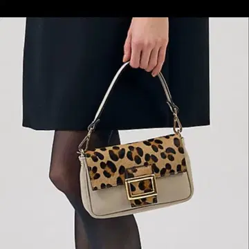 아나이 레오파드 숄더백