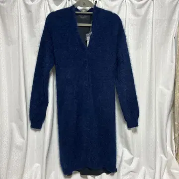 [ 새상품 ] FENNEL 네이비 V넥 가디건 끈 포함