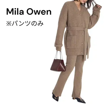 B381 미라 오웬 리브 니트 팬츠 새상품 M