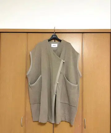 MACHATT 오버 니트 베스트 가디건