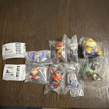 어깨 쿵 fig 주토피아 Part1 Part2 컴플리트 전 8종