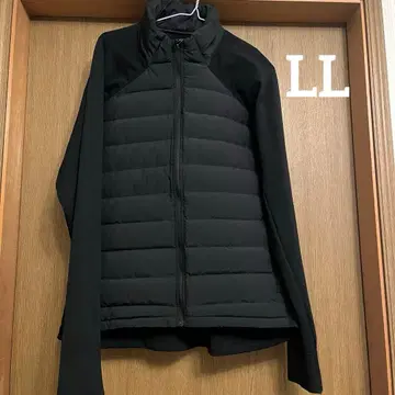 프론트 패딩 자켓 이소재 자켓 블루종 남성용 블랙 LL