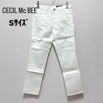 CECIL Mc BEE 화이트 스키니 팬츠 S 사이즈