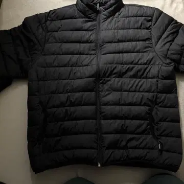 DISCUS 블랙 다운 자켓 2L