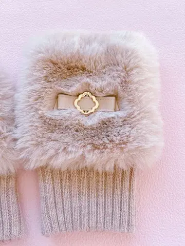 TOCCA 퍼 HANDWARMER 장갑