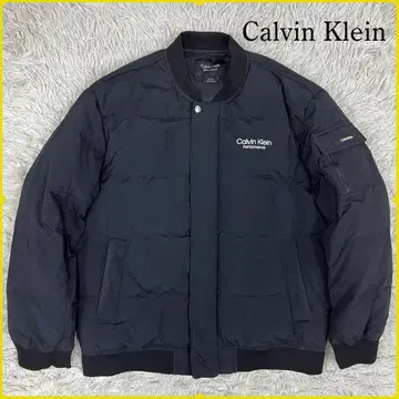 [ 새상품급 ] 캘빈클라인 다운 자켓 남성용 블랙 XXL