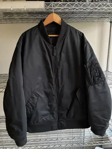 MA-1 블랙 자켓