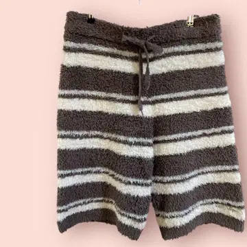 GELATO PIQUE HOMME 3 보더 하프 팬츠 브라운 여성용/M