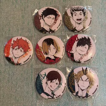 하이큐!! 캔뱃지 7개 세트 SEGA