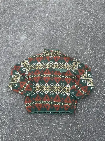 Patagonia 신틸라 스냅T 스타일 기하학 패턴 플리스 자켓 L