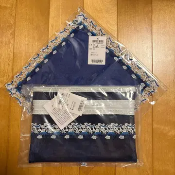 치카자와 레이스 ANA 콜라보 손수건과 파우치 세트