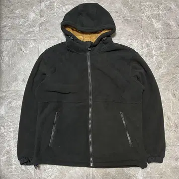 플리스 후드티 보아 자켓 속기모 XL 폴리에스테르 100%