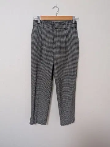 어반 리서치 체크 무늬 스트레이트 팬츠