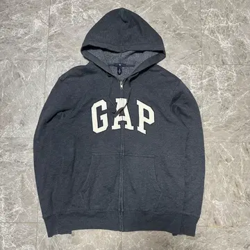 GAP 다크 그레이 풀 집업 후드티 S 사이즈
