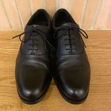 새상품급 가죽 비즈니스 슈즈 천연 가죽 호킨스 경량 폭넓은 EEE