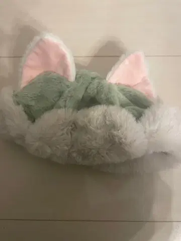 젤라토니 팬캡 귀 달린 퍼 모자