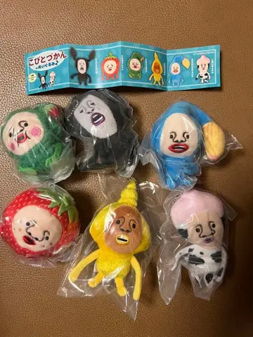 코비토즈칸 봉제 인형 2종 총 6개 세트