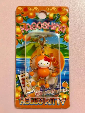 가고시마 한정판 지역 한정 키티 코미캉 마스코트