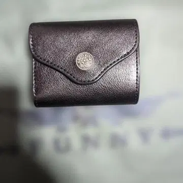 퍼니 블랙 가죽 3단 폴더형 지갑 새상품급