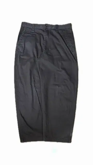 브라운 치노 팬츠 배기