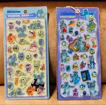 모자 꽁지 드롭 몬스터 주식회사 2장 세트 정품