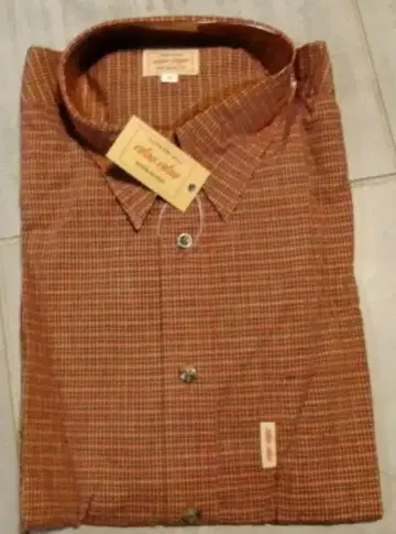 아베라히비 체크 무늬 셔츠 M