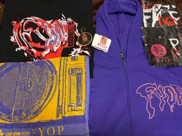 B'z FYOP 그래픽 티셔츠 세트