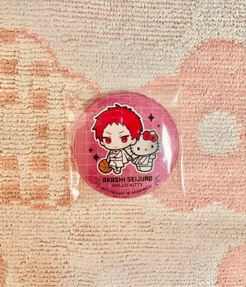 쿠로코의 농구 산리오 콜라보 아카시 세이쥬로 글리터 캔뱃지