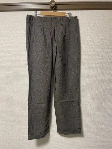 1960s 빈티지 울 슬랙스 일본제 그레이