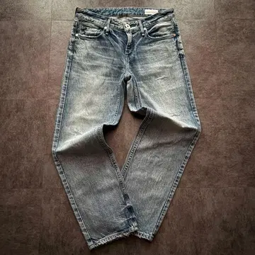 인기 어퍼 하이츠 스트레이트 데님 색빠짐 아메카지 y2k 히게 22