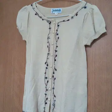 Joie de Maman 자수 가디건 40 사이즈