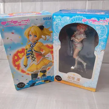 SEGA 러브 라이브!SPM 피규어 아야세 에리/호시조라 린 2점 세트