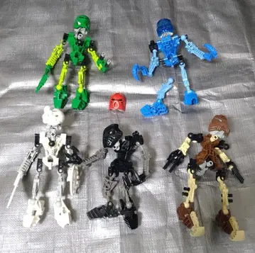 레고 바이오니클 정품 부품 5체 묶음 판매 토아 2001년