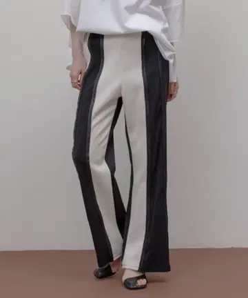 새상품 에이미 로우 7~13호 대응 ZIP 조정 가능 스트레치 본딩 팬츠