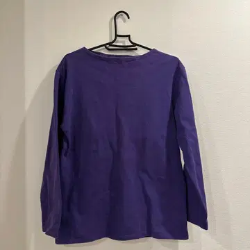 SAINT JAMES 퍼플 긴팔 티셔츠 M