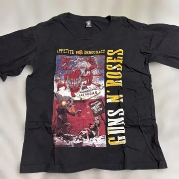 건즈 앤 로지스 앱타이트 포 데모크라시 티셔츠