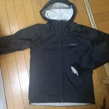 patagonia 블랙 나일론 자켓