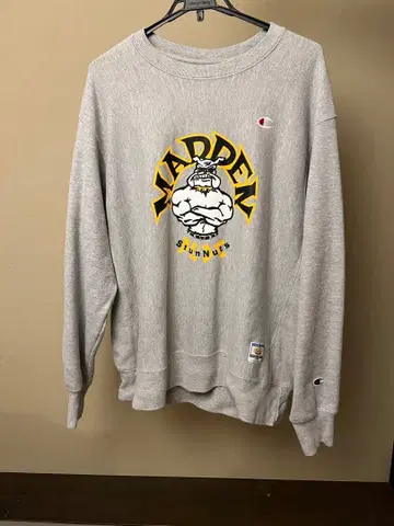 Champion 리버스 위브 맨투맨 XL 그레이