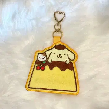 산리오 하라주쿠 한정판 와펜 데코 키링 폼폼푸딩 마핀