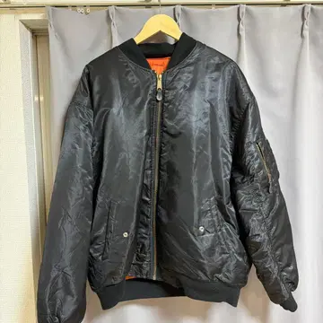 MA-1 플라이트 자켓 초 빅 사이즈 리버서블