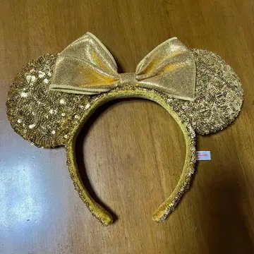 디즈니 미니 스팽글 골드