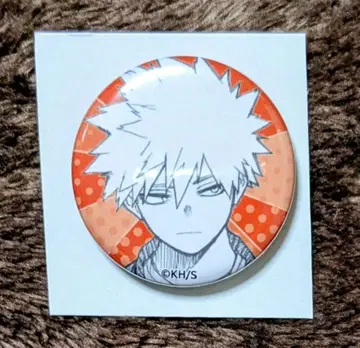 나의 히어로 아카데미아 원화전 캔뱃지 바쿠고 카츠키