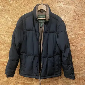 새상품급 Eddie Bauer 다운 자켓 블랙 빈티지