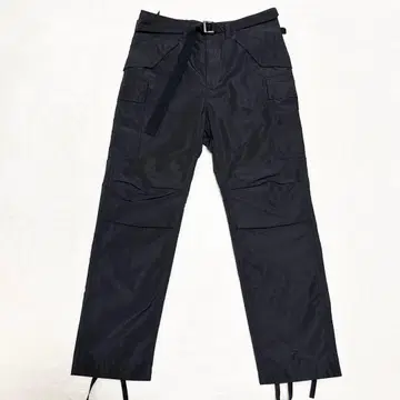 sacai 24SS 태피타 팬츠 카고 팬츠 1 블랙