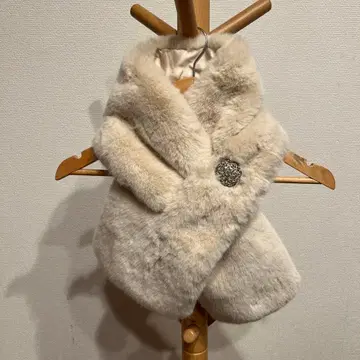 CELFORD 퍼 머플러 ONE SIZE