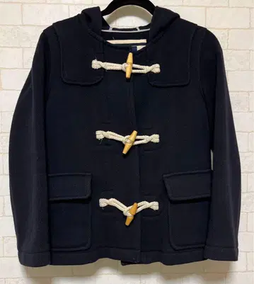 Le minor 루미노아 숏 더플 코트 네이비 38