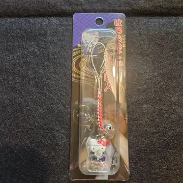 레어 지역 한정 키티 에도 장인 풍경 족쇄 스트랩